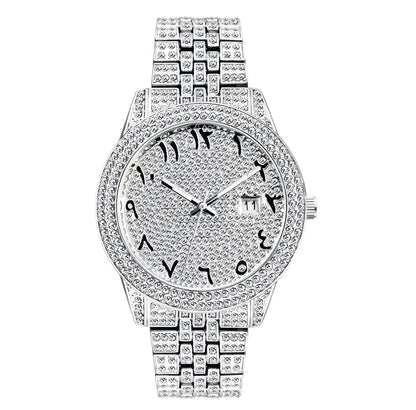 Valenci Celestia – Luxury Full Diamond Arabic Sky Star Quartz Watch