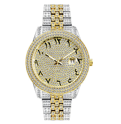 Valenci Celestia – Luxury Full Diamond Arabic Sky Star Quartz Watch